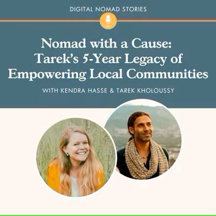 Flyer About Podcast Nomads With A Causes