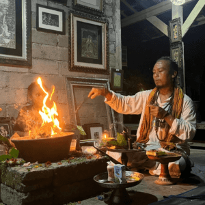 Ancient Fire Ceremony and Meditation