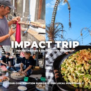 Penjor Crafting Workshop, Lunch & Lawar Class​ (With Transport)